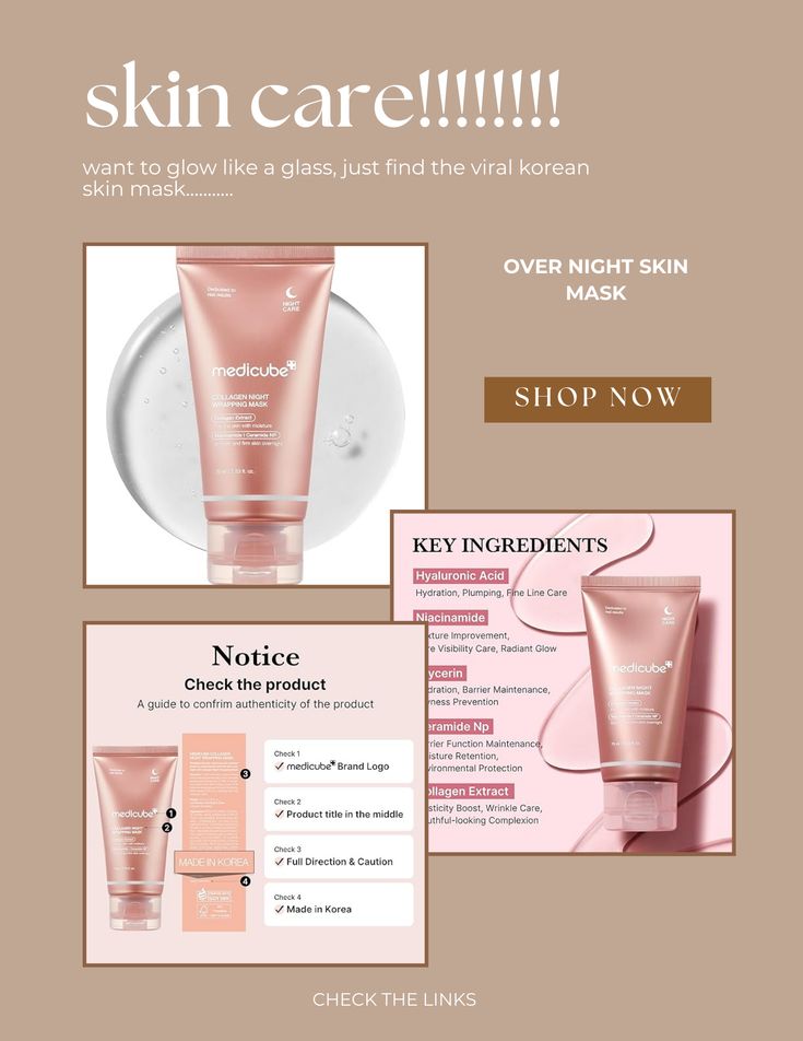 MEDICUBE NIGHT COLLAGEN WRAPPING MASK